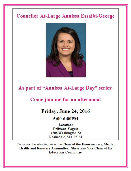 Annissa At Large Day-Roslindale